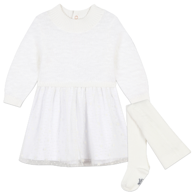Robe bi-matière en tricot CARREMENT BEAU FILLE