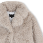 Manteau en polaire duveteuse DKNY 
                    FILLE