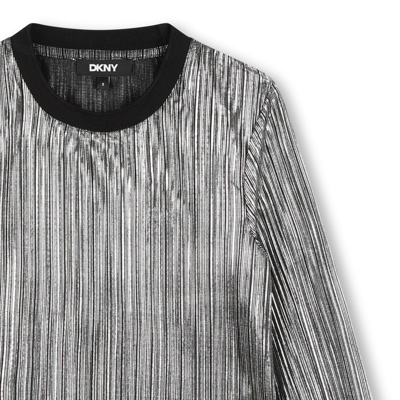 T-shirt &agrave; manches longues DKNY 
                        FILLE