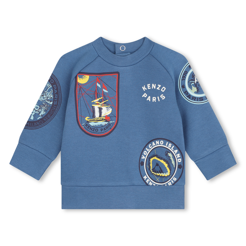 Sweat-shirt en molleton KENZO KIDS 
                    GARCON