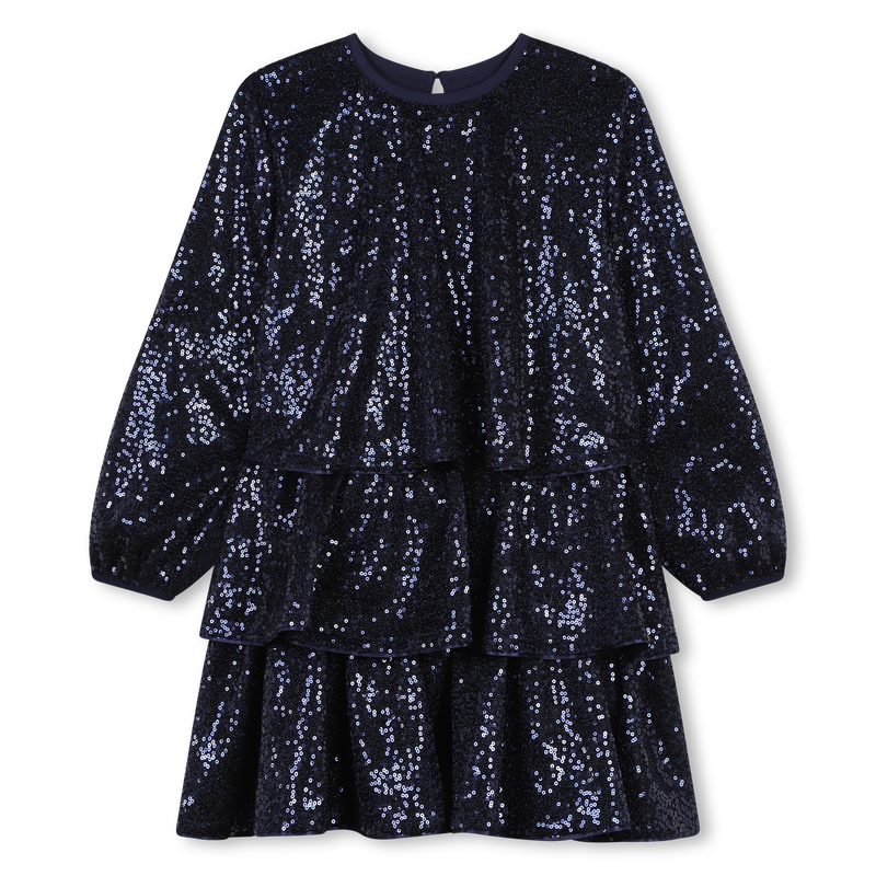 Robe volantée ornée de sequins BILLIEBLUSH 
                    FILLE