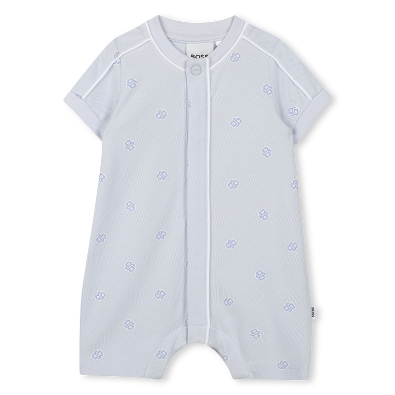 Combinaison-short imprimée BOSS 
                    GARCON