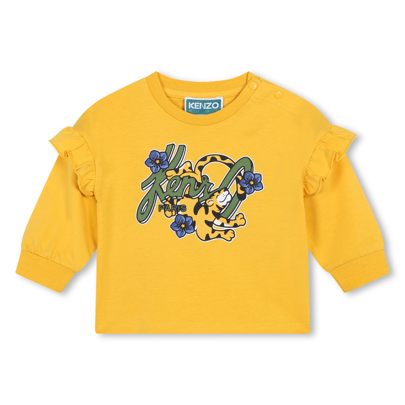 T-shirt à manches longues KENZO KIDS 
                    FILLE