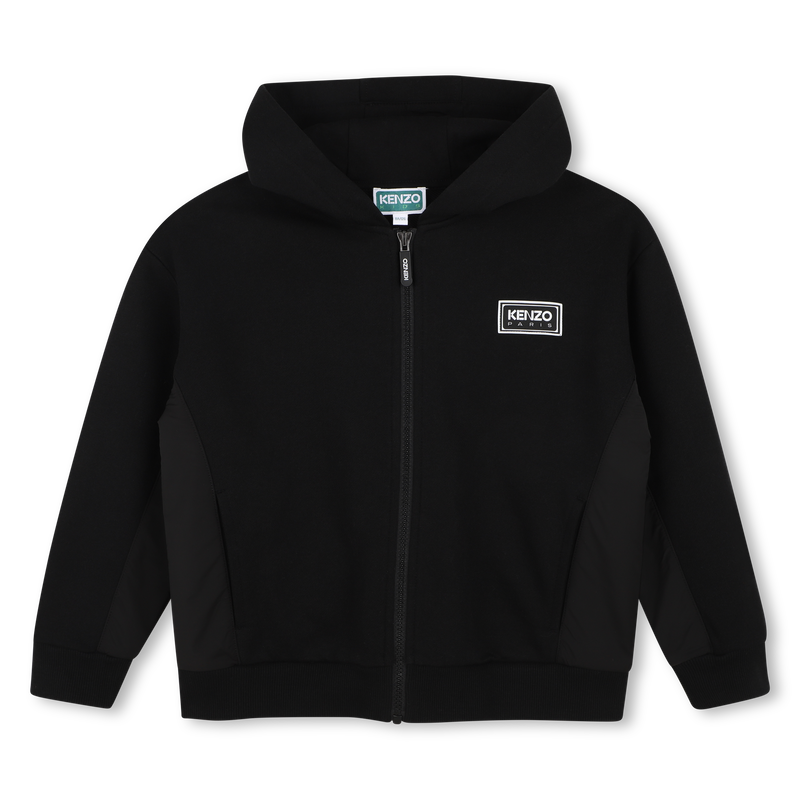 Cardigan &agrave; capuche KENZO KIDS 
                        GARCON