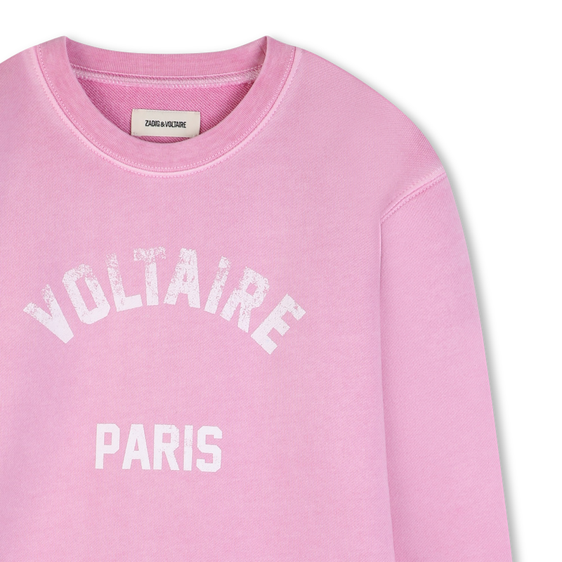 SWEAT COUPE LARGE ZADIG & VOLTAIRE 
                        FILLE