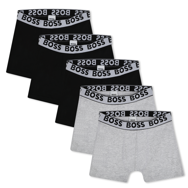 Lot de 5 boxers BOSS 
                    GARCON