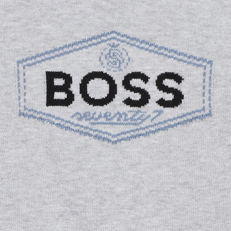 Pull avec sigle BOSS 
                    GARCON