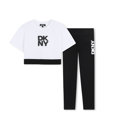 ENSEMBLE T-SHIRT ET LEGGING DKNY FILLE