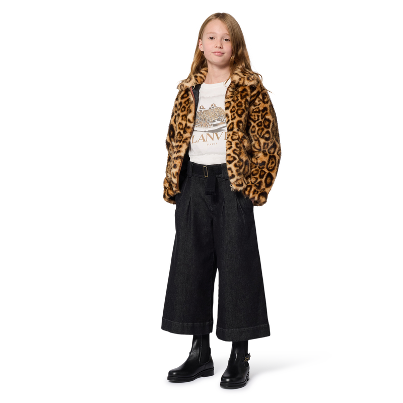 Blouson en polaire duveteuse LANVIN 
                    FILLE