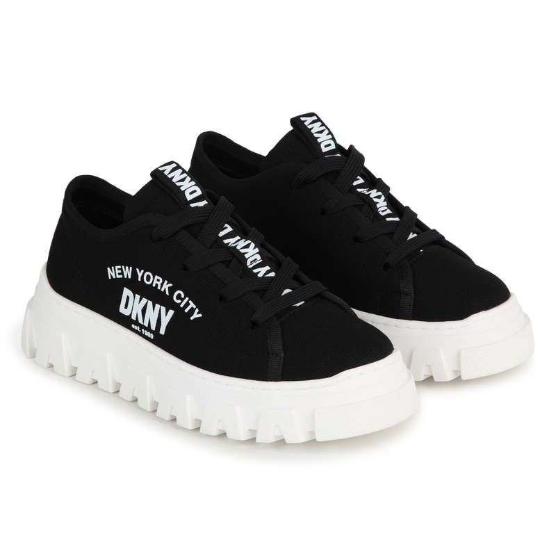 Baskets en toile DKNY 
                    FILLE