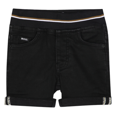 Short en jean &agrave; 5 poches BOSS GARCON