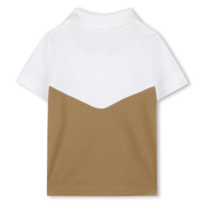 Polo &agrave; tresses sur les manches BOSS 
                        GARCON