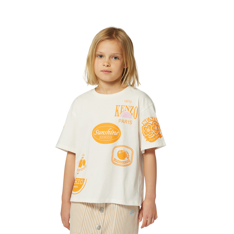 T-shirt à manches courtes KENZO KIDS 
                    FILLE