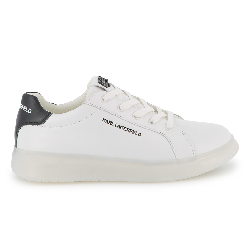 Baskets basses à lacets KARL LAGERFELD KIDS 
                    UNISEXE