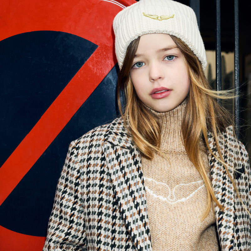 Pull en tricot à col montant ZADIG & VOLTAIRE 
                    FILLE