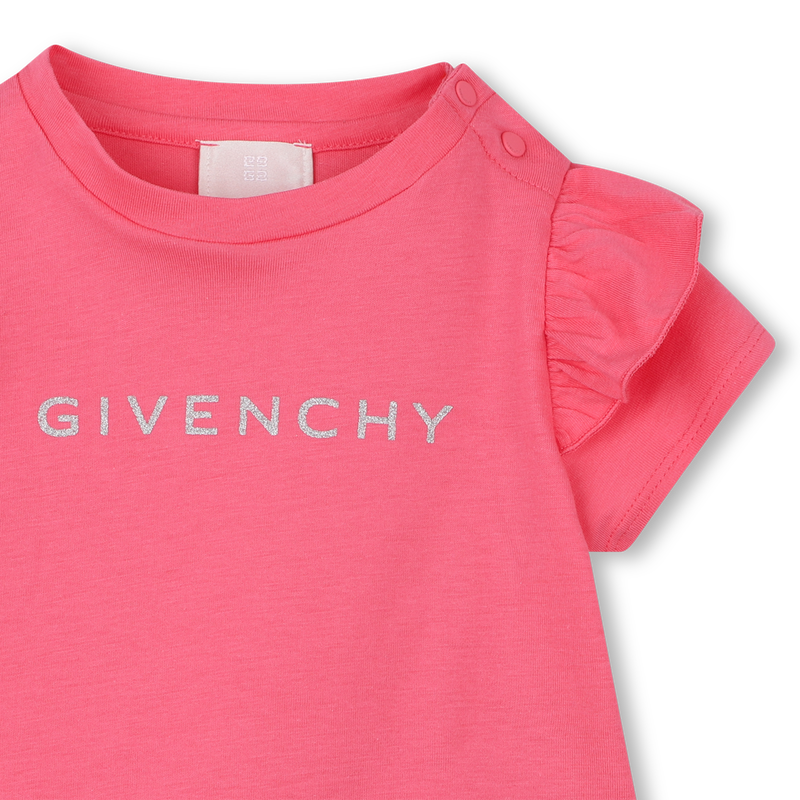 T-shirt à manches volantées GIVENCHY 
                    FILLE