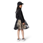 Basket en cuir de vachette KARL LAGERFELD KIDS 
                    FILLE