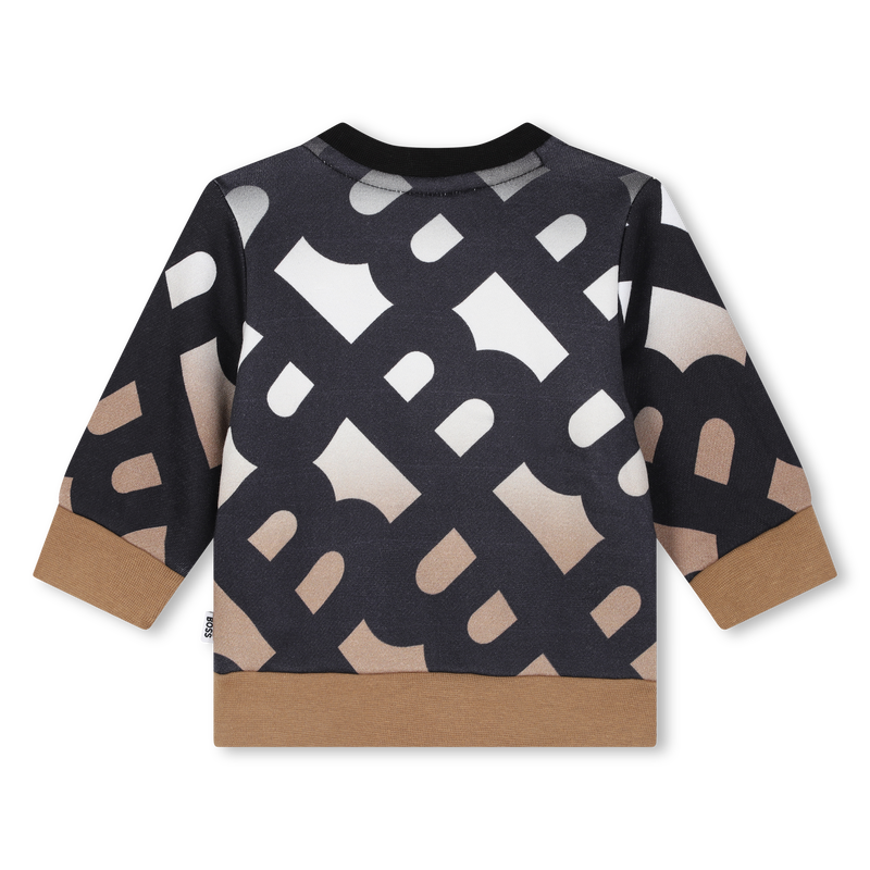 Sweat-shirt tricolore imprimé BOSS 
                    GARCON