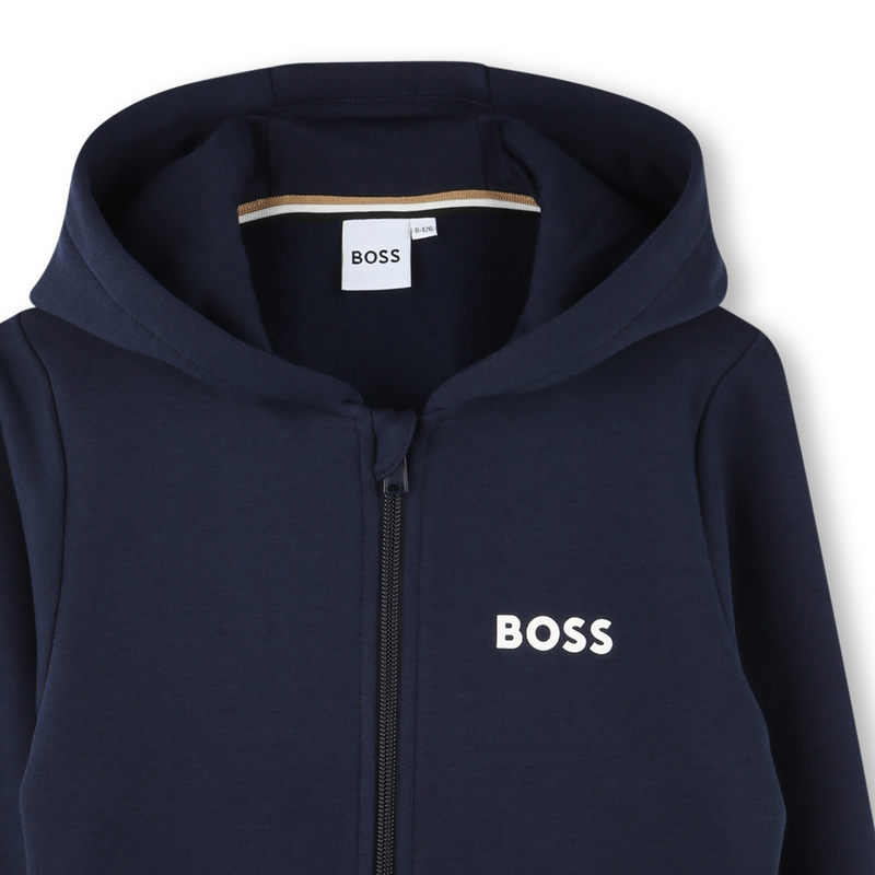 CARDIGAN A CAPUCHE BOSS 
                    GARCON