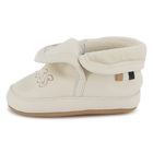 Chaussons souples en cuir de mouton BOSS 
                    UNISEXE