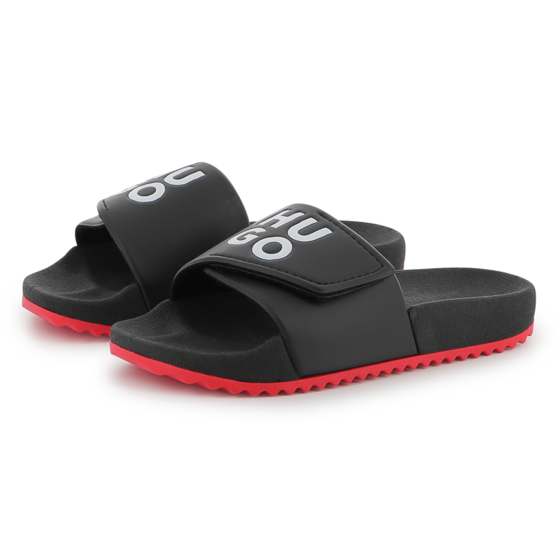 Claquettes bicolores Hugo 
                    GARCON