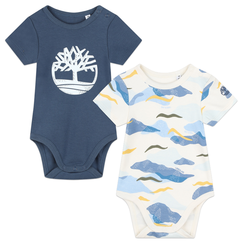 Lot de deux bodies TIMBERLAND 
                    GARCON