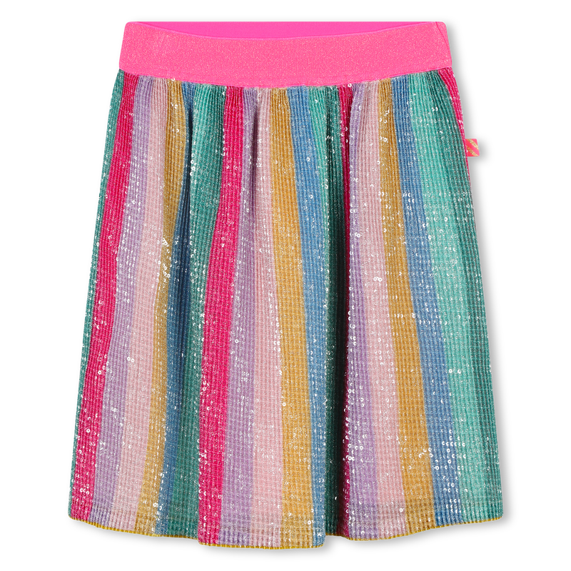 Jupe plissée ornée de sequins BILLIEBLUSH 
                    FILLE