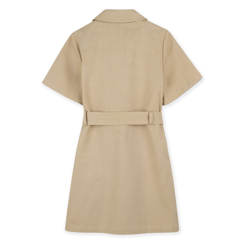 Robe manches courtes en sergé MICHAEL KORS 
                    FILLE