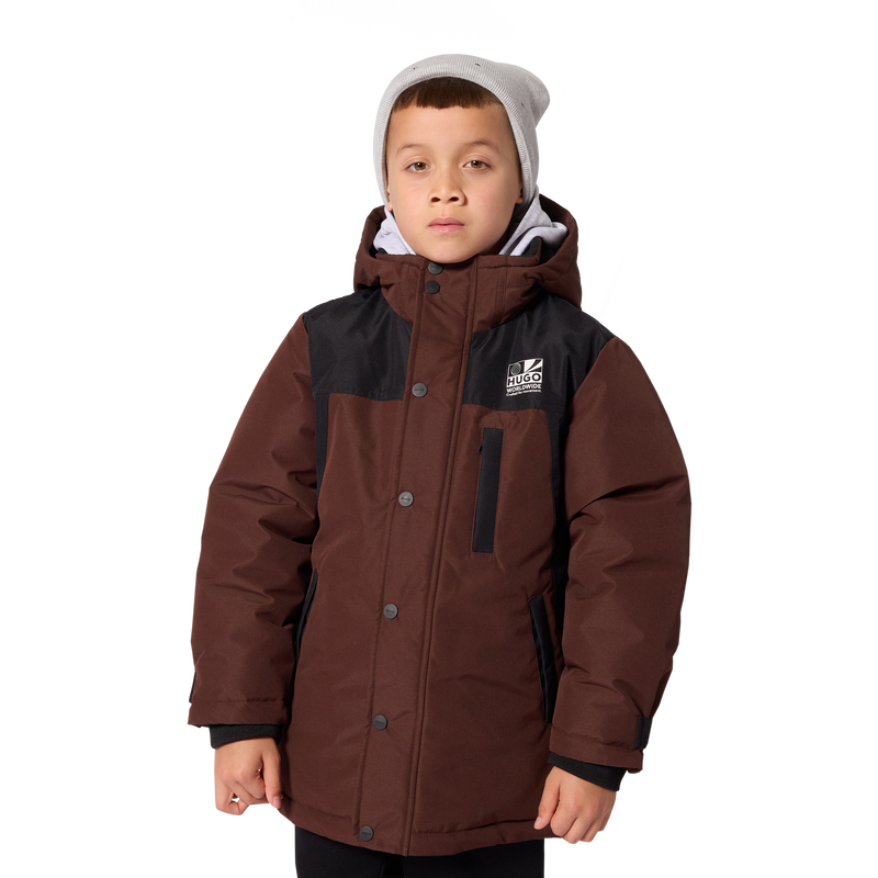 Parka &agrave; capuche Hugo 
                        GARCON
