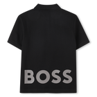 Polo avec logo BOSS 
                    GARCON