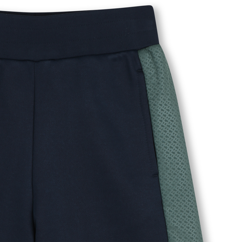 BERMUDA EN MOLLETON BOSS 
                        GARCON