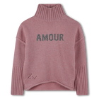 Pull m&eacute;tallis&eacute; motif jacquard ZADIG VOLTAIRE 
                    FILLE