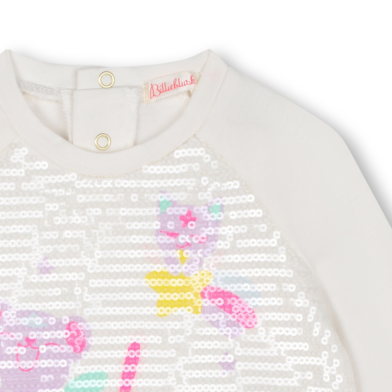 T-shirt orné de sequins BILLIEBLUSH 
                    FILLE