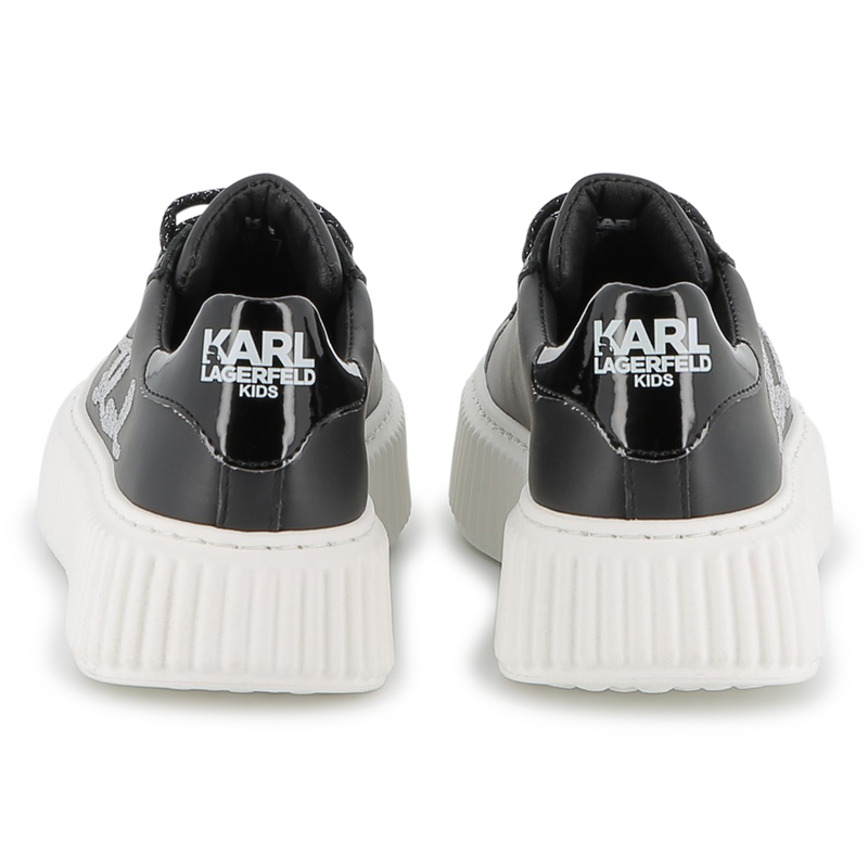 Baskets basse à lacets KARL LAGERFELD KIDS 
                    FILLE