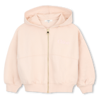 Sweat zipp&eacute; &agrave; capuche CHLOE 
                    FILLE