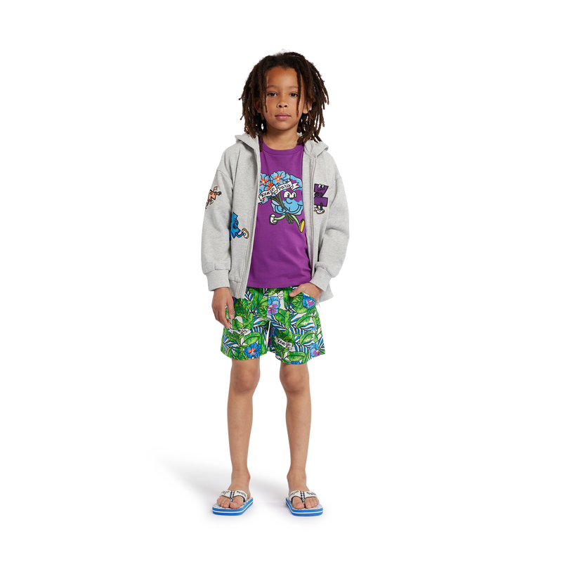 Bermuda en coton KENZO KIDS 
                    GARCON