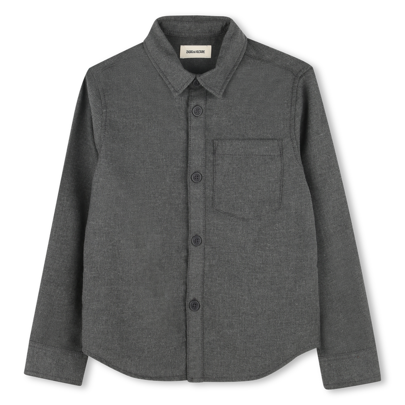 Chemise brod&eacute;e manches longues ZADIG VOLTAIRE 
                        GARCON