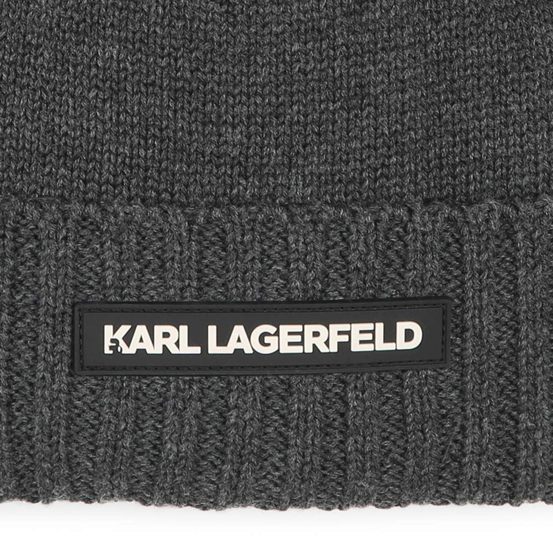 Bonnet en tricot KARL LAGERFELD KIDS 
                    GARCON