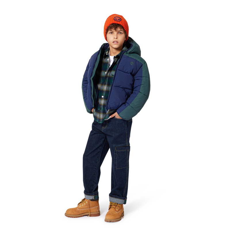 Bonnet badge tricoté siglé TIMBERLAND 
                        GARCON