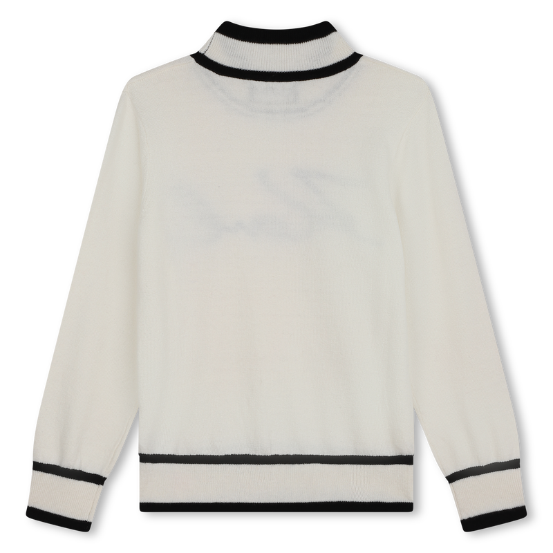 Pull avec broderie signature KARL LAGERFELD KIDS 
                    FILLE