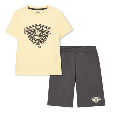 Ensemble Tee-shirt et bermuda TIMBERLAND GARCON