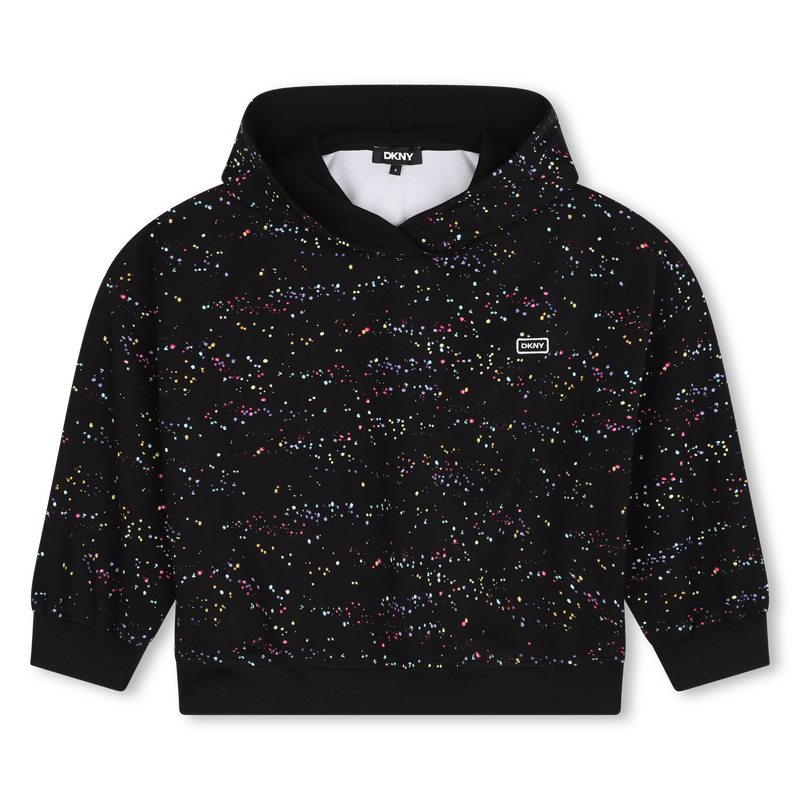Sweat-shirt à capuche DKNY 
                    FILLE