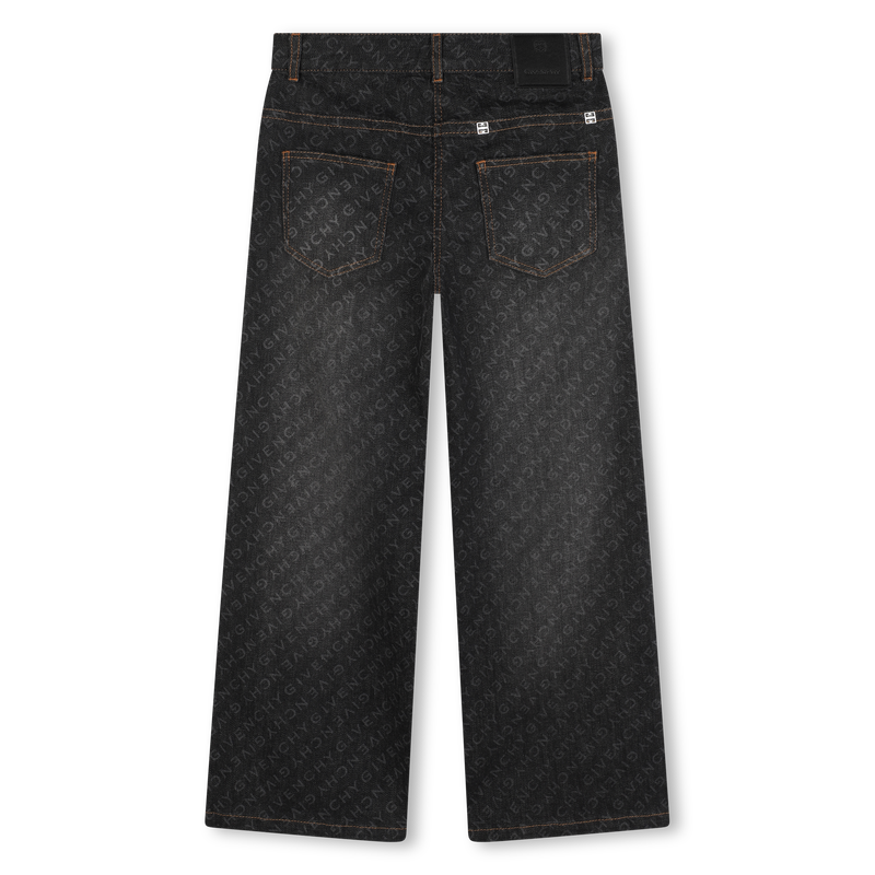 Jean large à taille ajustable GIVENCHY 
                    FILLE