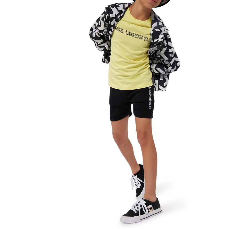 Bermuda molletonné KARL LAGERFELD KIDS 
                    GARCON
