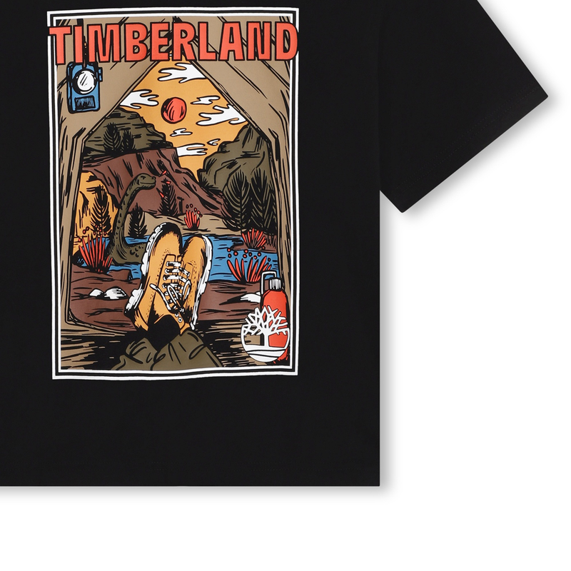 T-shirt avec imprim&eacute; plac&eacute; TIMBERLAND 
                        GARCON