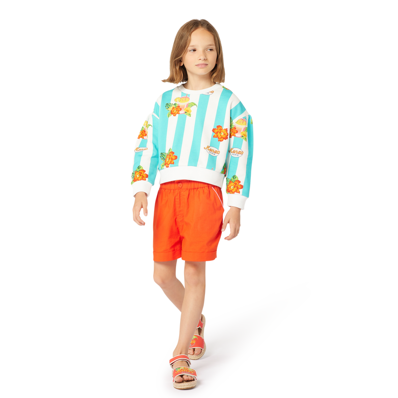 Sweat-shirt en molleton KENZO KIDS 
                    FILLE