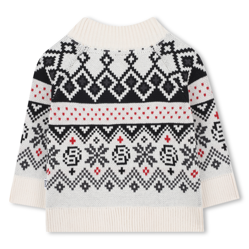 Cardigan col montant BOSS 
                    GARCON