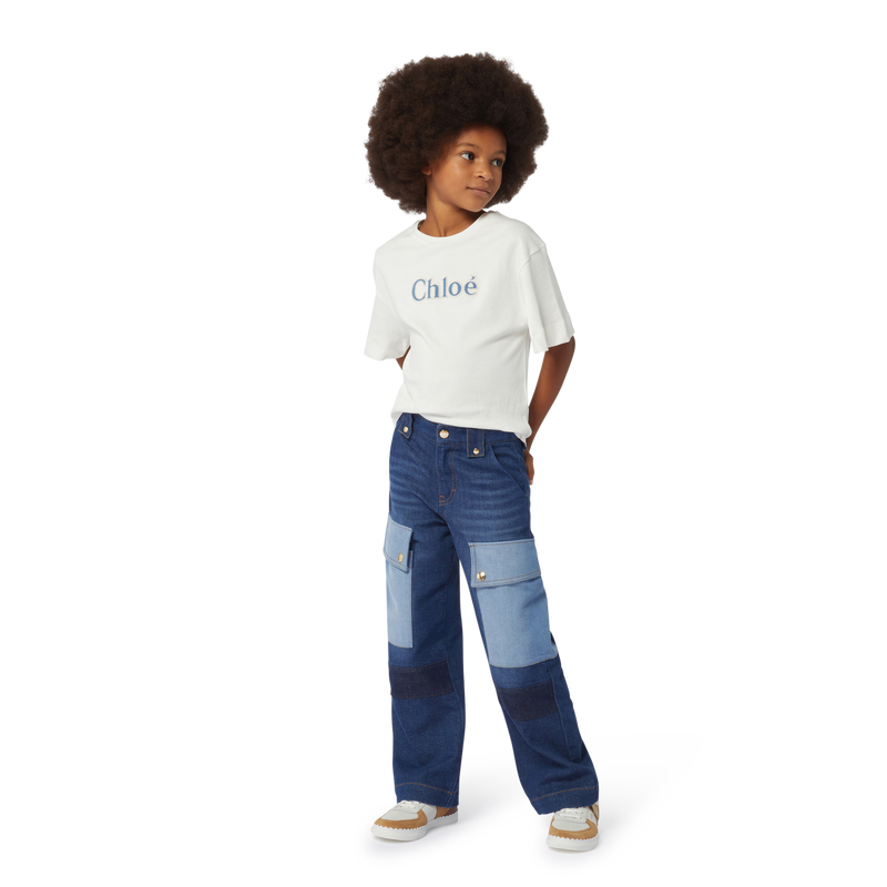 T-shirt manches courtes CHLOE 
                    FILLE