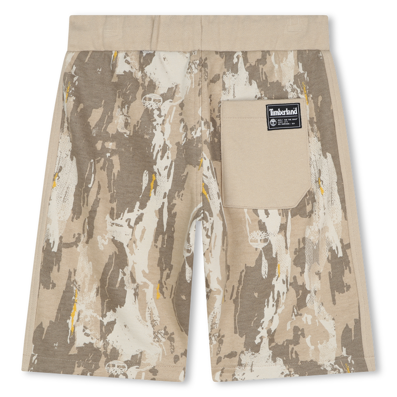 Bermuda molletonné imprimé TIMBERLAND 
                    GARCON