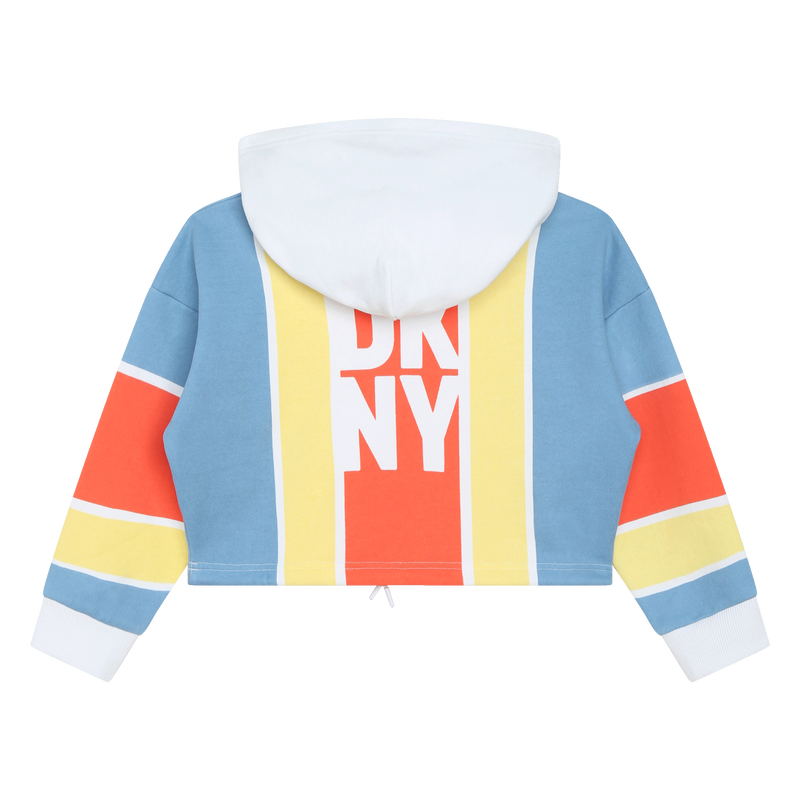 Sweat-shirt en molleton DKNY 
                    FILLE